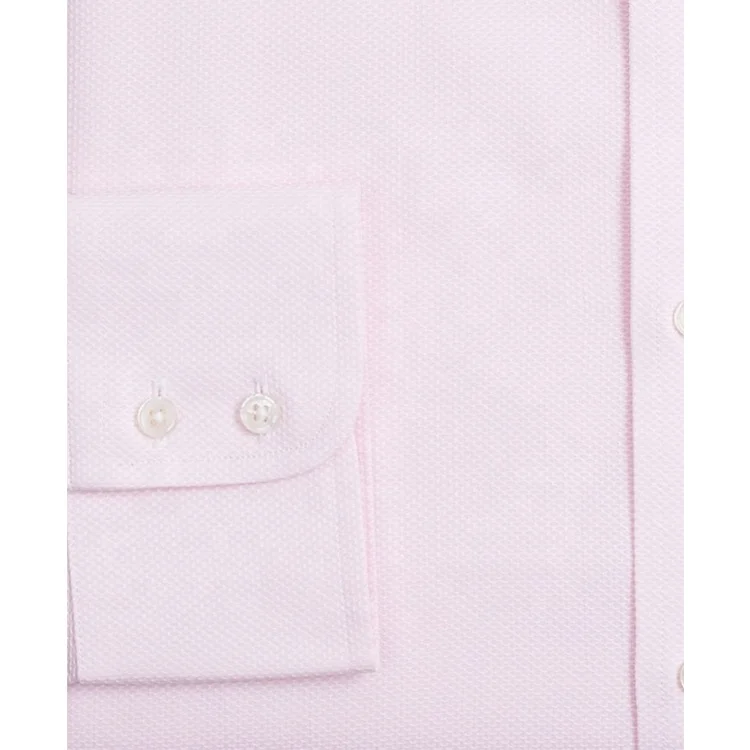 graceful office slim fit for MTM pink navy white light blue formal business  button down shirt men