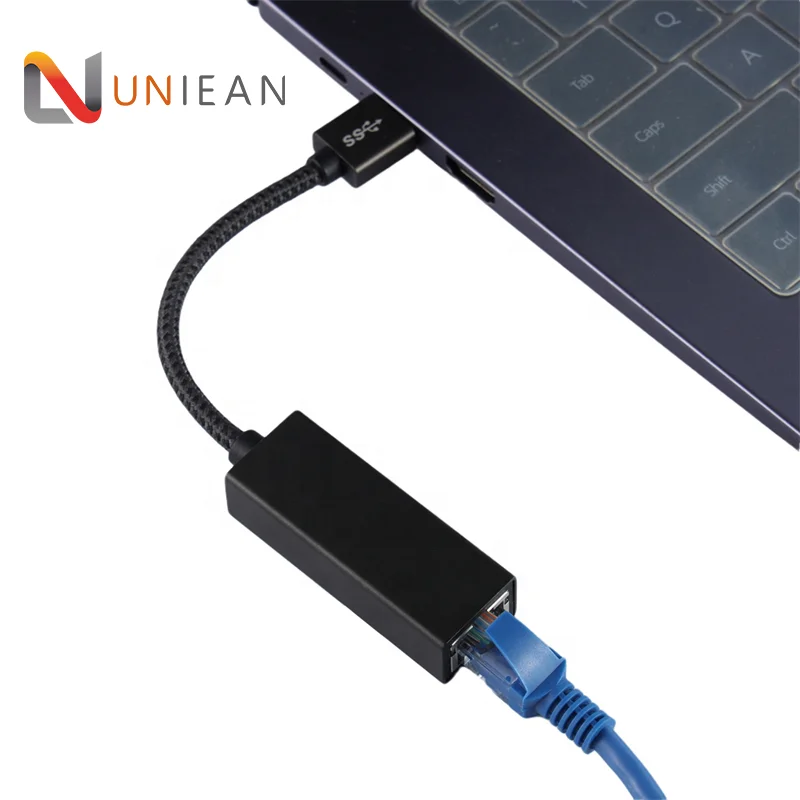 High Quality USB 3.0 to RJ45 Ethernet 1000M Gigabit Network Adapter for Desktop Laptop