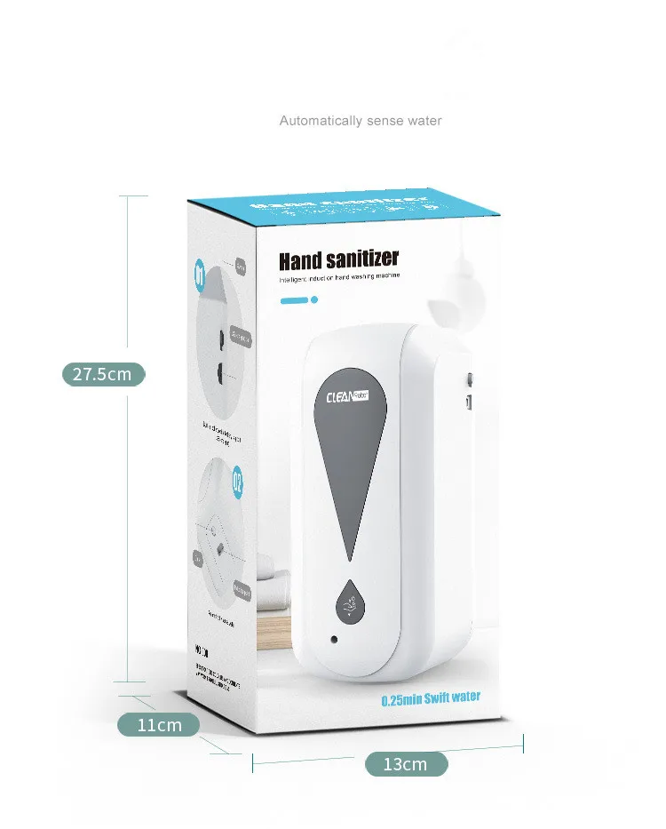 
original factory stock product touchless Spray Alcohol soap Dispenser sensor liquid Sanitizer Disinfection Dispensers 