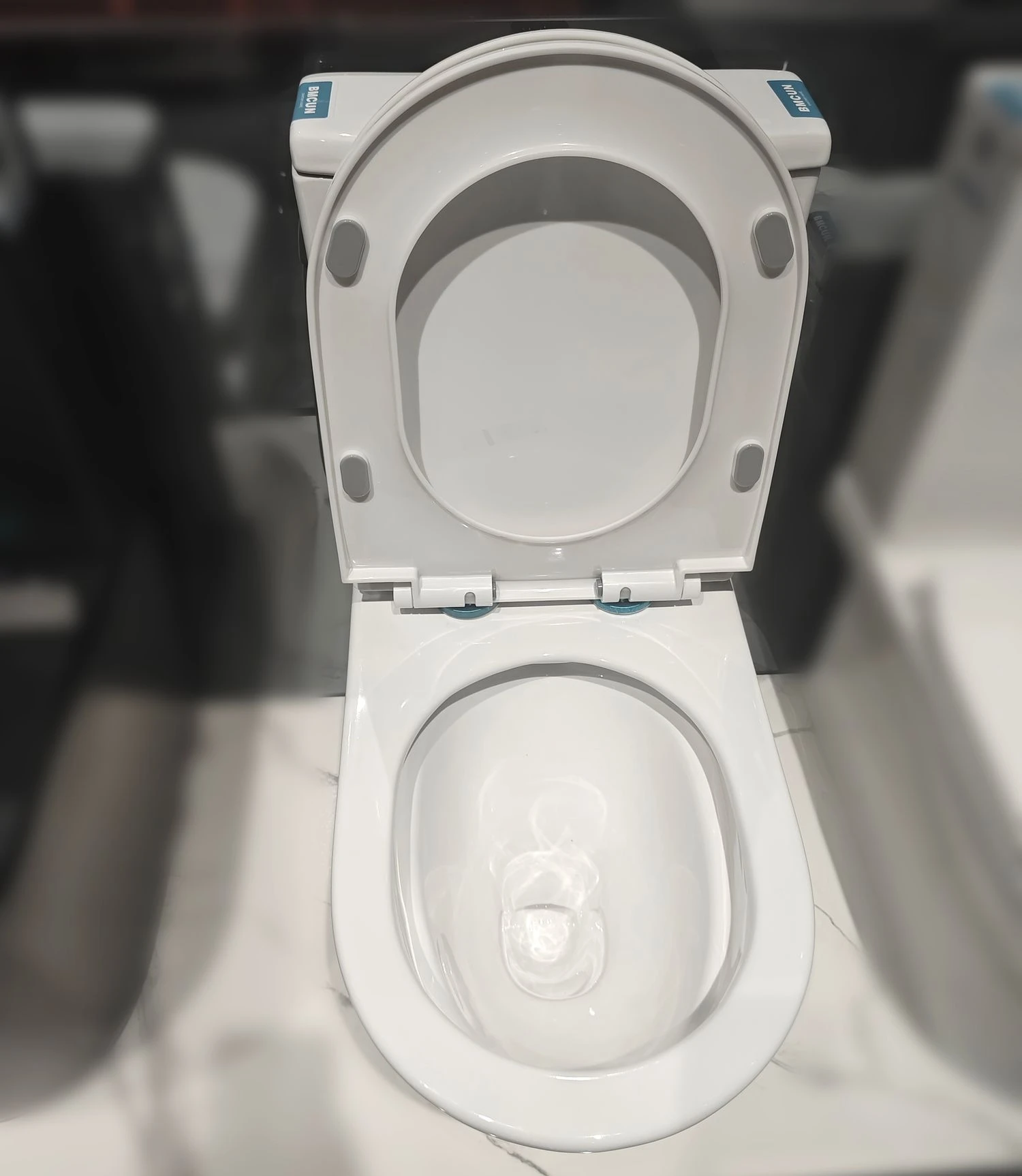 CLASIKAL Modern hotel floor standing ceramic toilet bathroom two-piece flush toilet