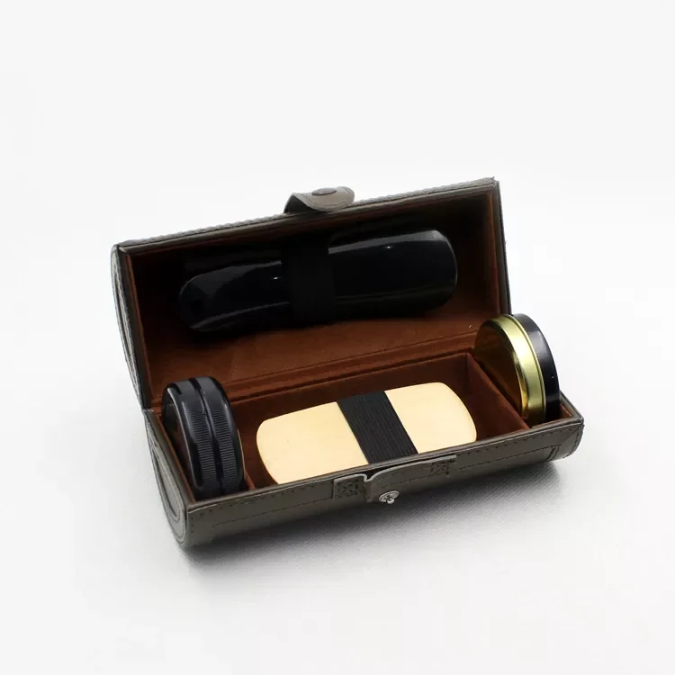 Professional Boots Mens Grooming Kits Shoe Polish Set Shoe Care Kit