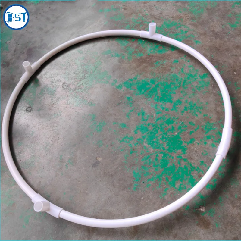 Direct factory customized ABS PE PP pvc bend plastic hard pipe  PVC Pipe Fitting 90 degree PVC tubes Elbow