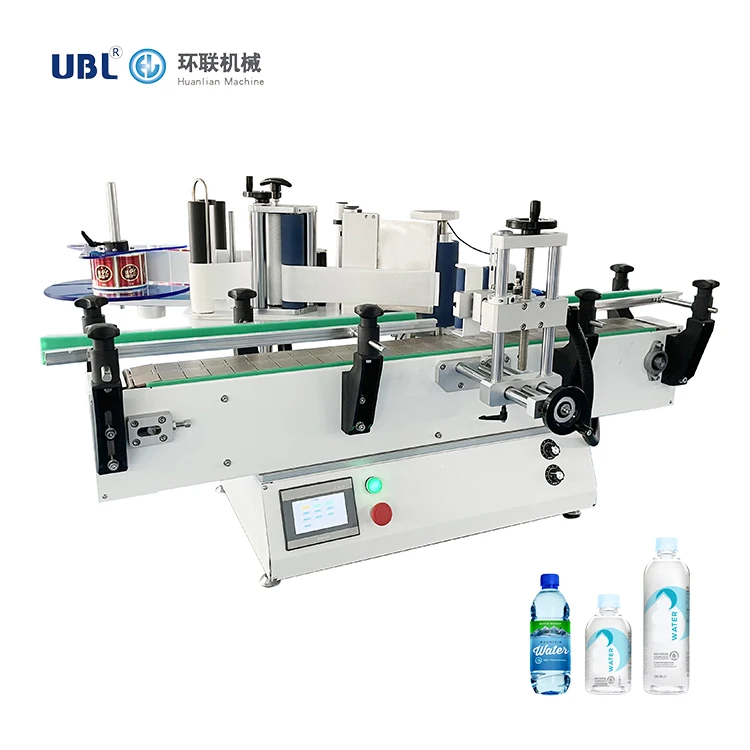 UBL Factory Guangzhou Sticker Adhesive Pet Bottle Oil Water Labeling Machine for Water Bottles