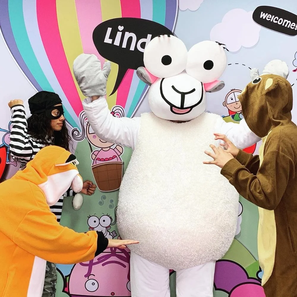 2019 Popular soft plush big body sheep custom mascot costumes