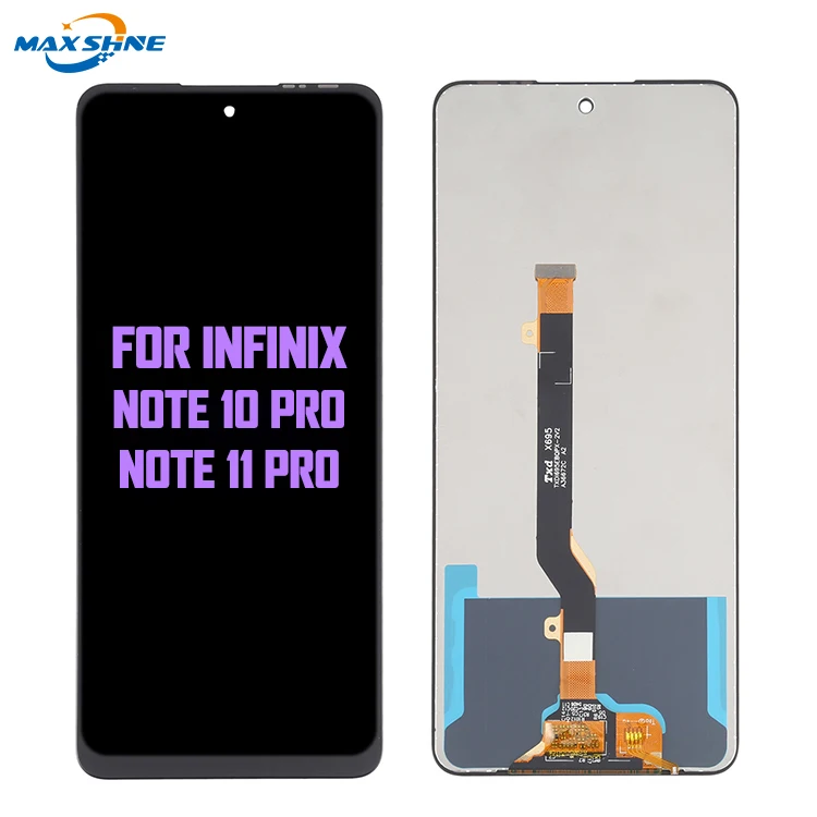Оригинальный сенсорный экран лидер продаж для Infinix Note 10 Pro Lcd 11 сменная панель экрана