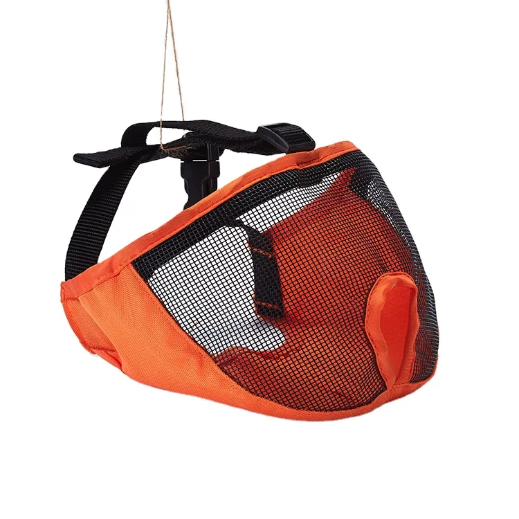 Adjustable Custom Beathable Short Snout Mesh For Dogs Muzzles Dog Muzzle