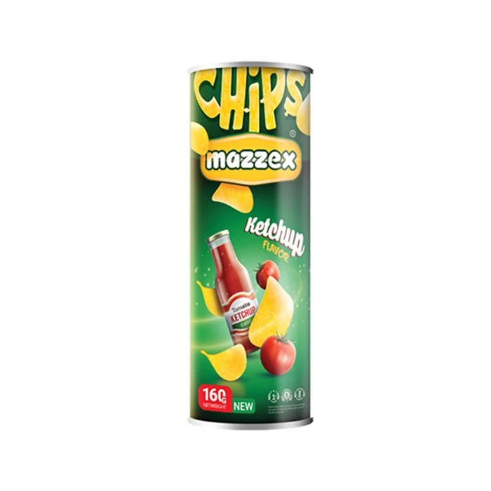 
Оптовая продажа, китайские закуски-чипсы Mazzex с ароматом кетчупа 