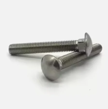 3/8 stainless steel mushroom head full thread carriage bolts square neck coach bolt a307 grade 8