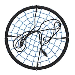 Прочная стальная рама, регулируемые веревки, 40 дюймов, качели паутины