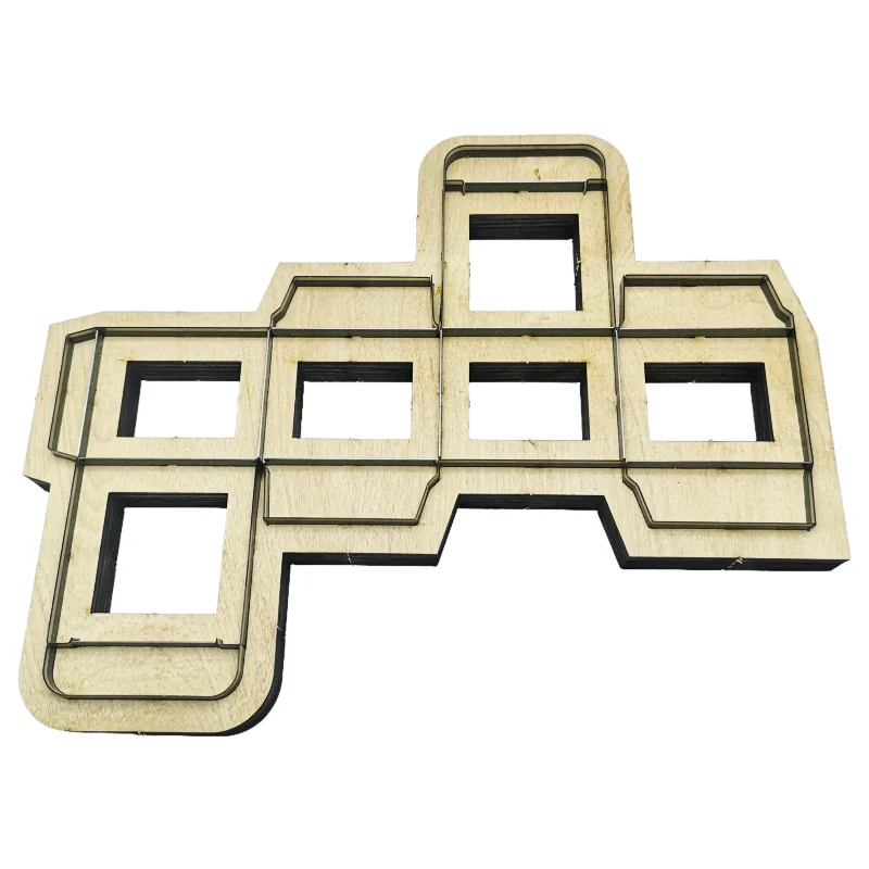 Custom Design Punch Cutter Mold wood Cutting Dies for leather crafts Paper Box Keys Shoes FOAM MAT card holer