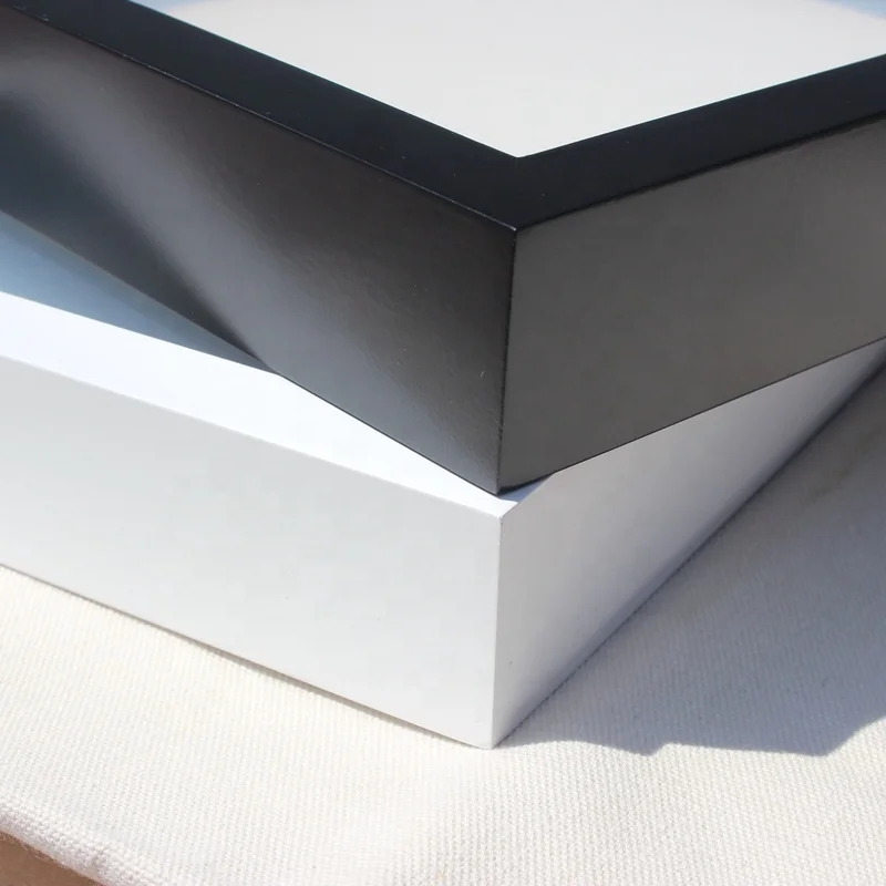 Wholesale 2024 Family New Style Custom Size Modern Wooden Shadow Box Photo Frame For Vintage Effect