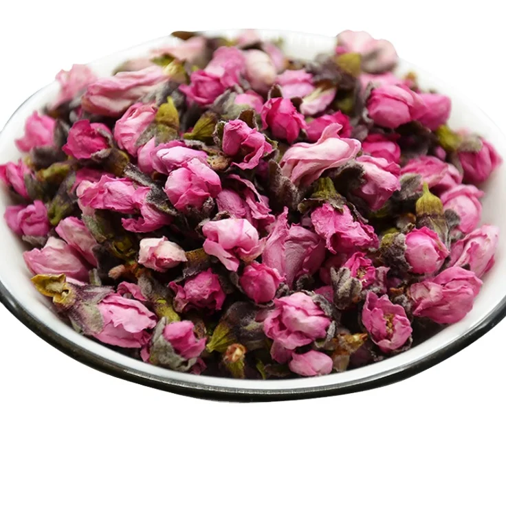 Wholesale Dried Peach Blossom Flower Organic Herbal Flowers Tea for Beauty Peach Oolong Tea