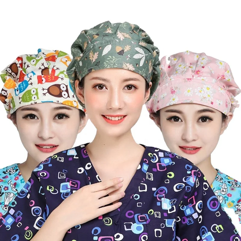 Китайская фабрика, дешевая хирургическая шапка, медицинская хирургическая шапка для кормящих врачей, регулируемая медицинская шапка для мужчин и женщин