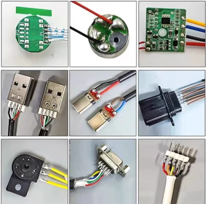 Semi automatic Soldering Machine ,Soldering Robot,PCB LED terminal switch socket dip soldering machine