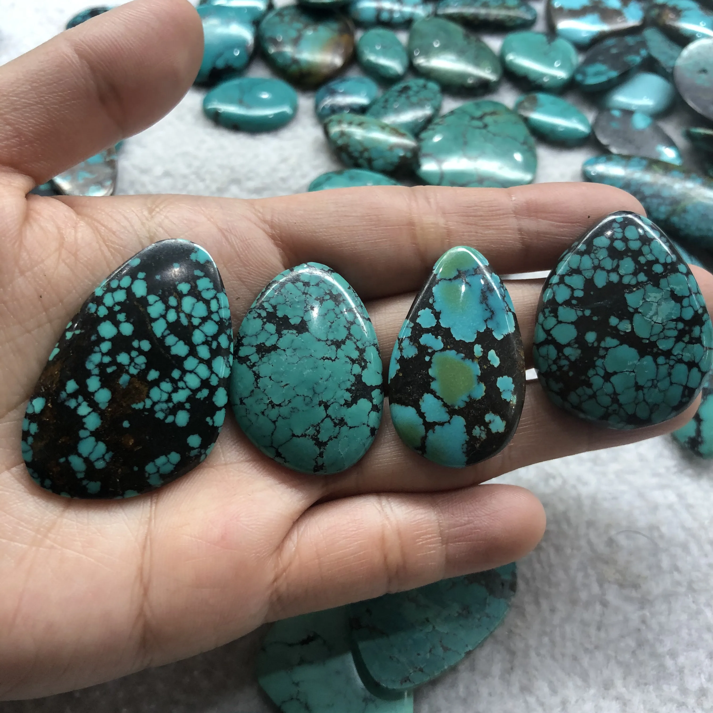 Traditional turquoise jewelry