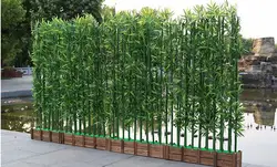 Оптовая продажа, китайское наружное и внутреннее украшение на удачу, искусственное бамбуковое дерево, искусственное бамбуковое дерево на продажу