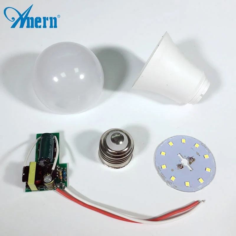 Wholesale Factory Price 3W 5W 7W 9W 12W 15W 18W 25W E27 B22 Energy Saving Cheap LED Bulb Light