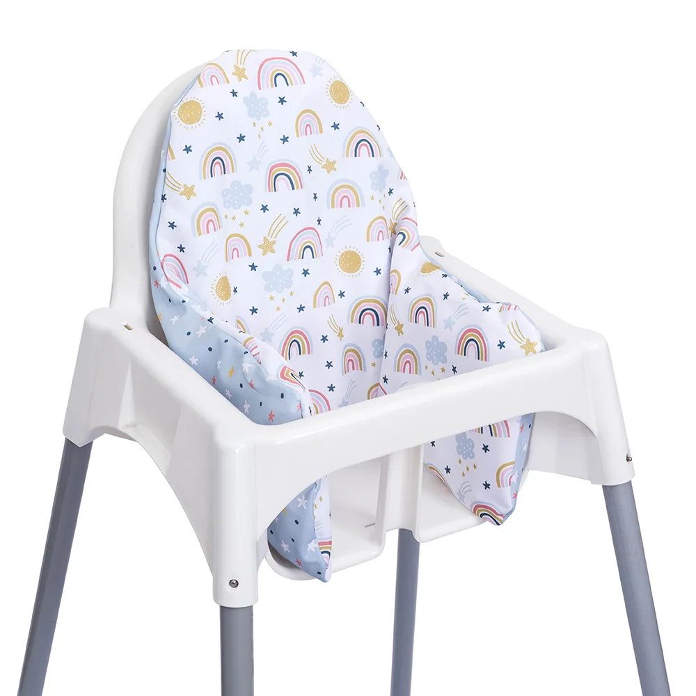 Inflatable & Reversible Baby Antilop High Chair Cushion with Custom Printing