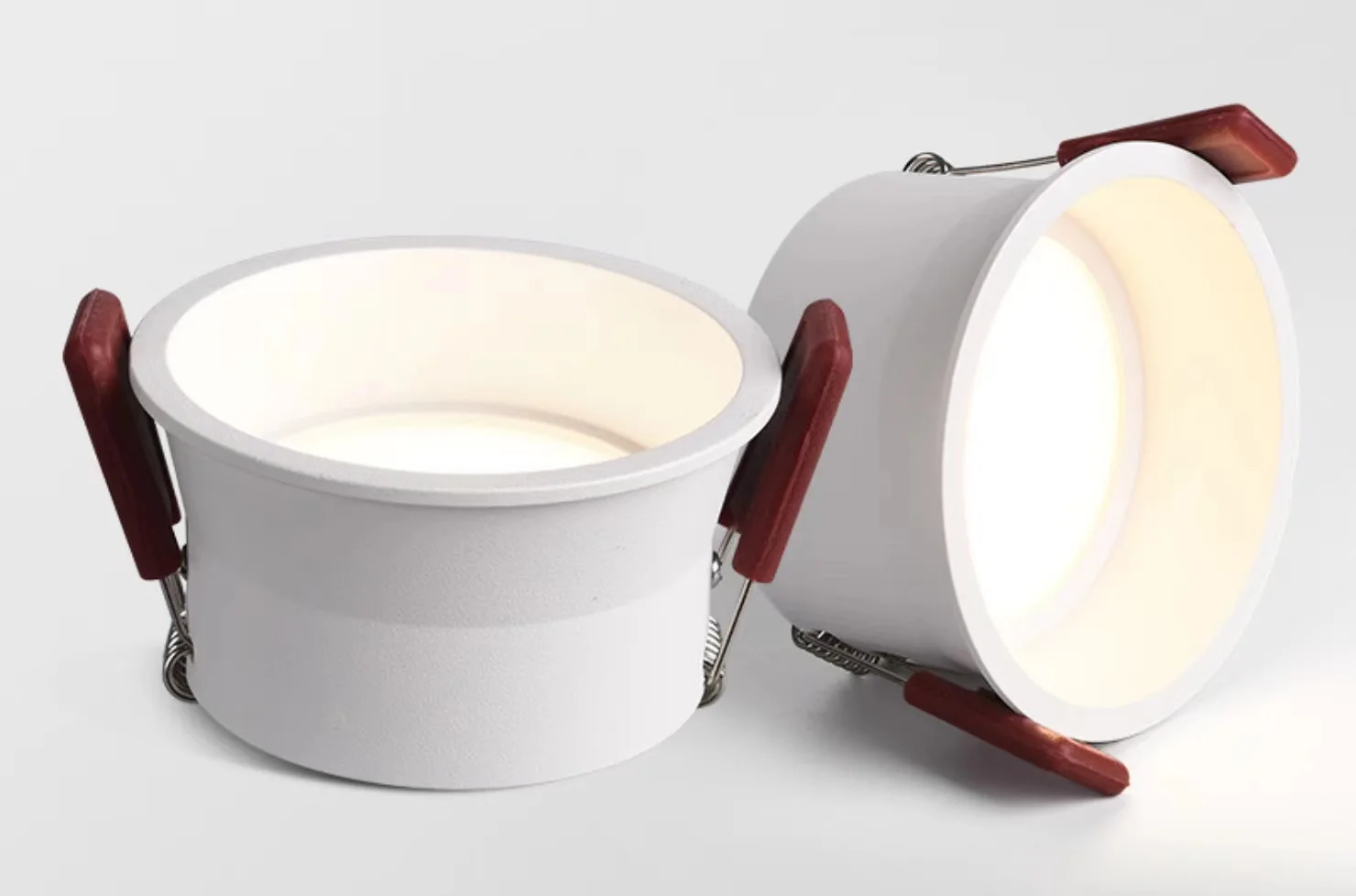 2024 High Quality Ultra-Slim LED Downlight 5W Adjustable Spotlight Anti-Glare Home Hotel Living Square 220V