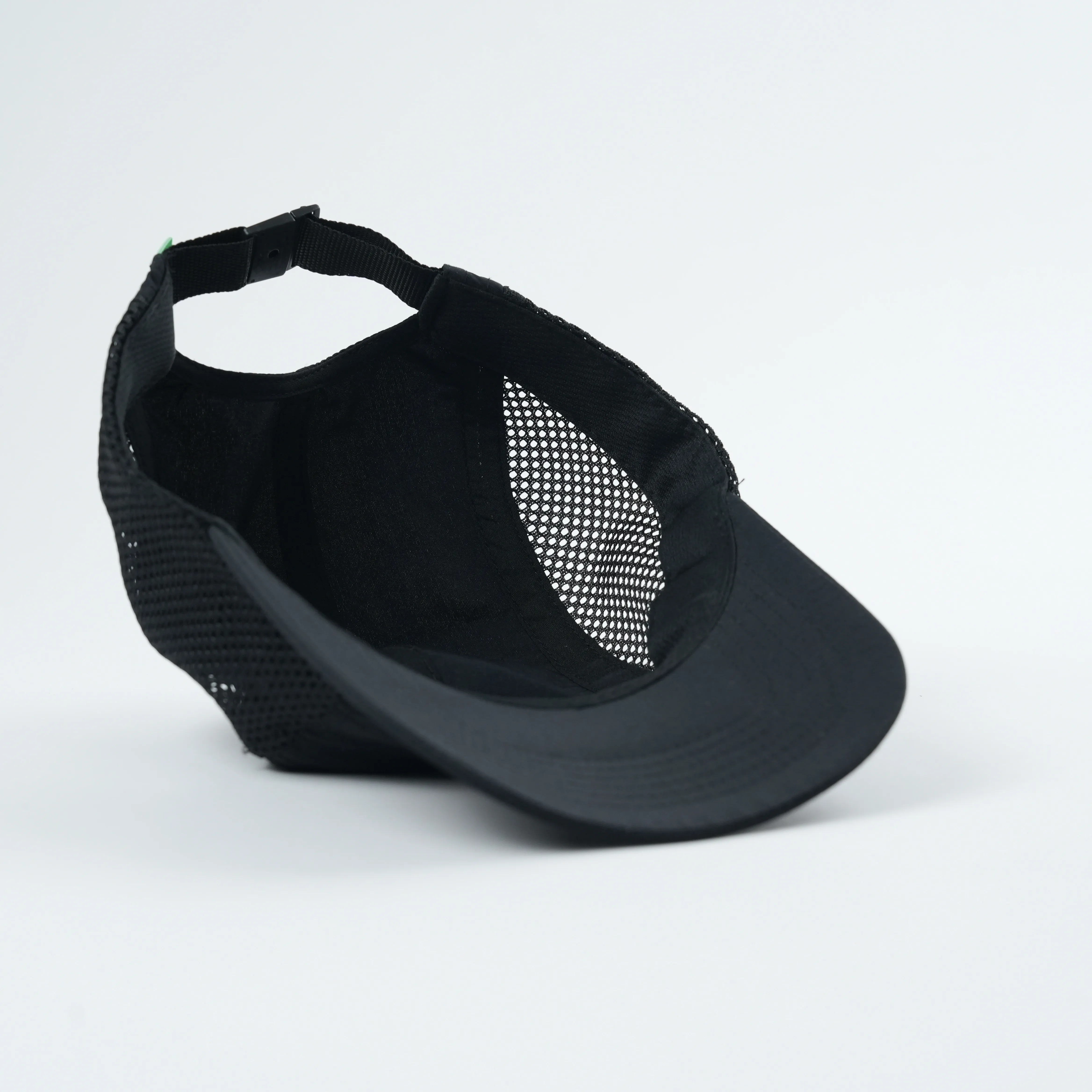 Wholesales 5 Panel  Cap with Custom Embroidery  Logo 100% Nylon  5 Panel Camp Hat Raining Hat With Mesh and Custom Logo