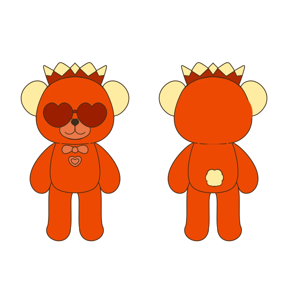 Wholesale Cute Wear Different Shirts Plush Teddy Bear Soft Stuffed Animal Toy For Holiday Gifts