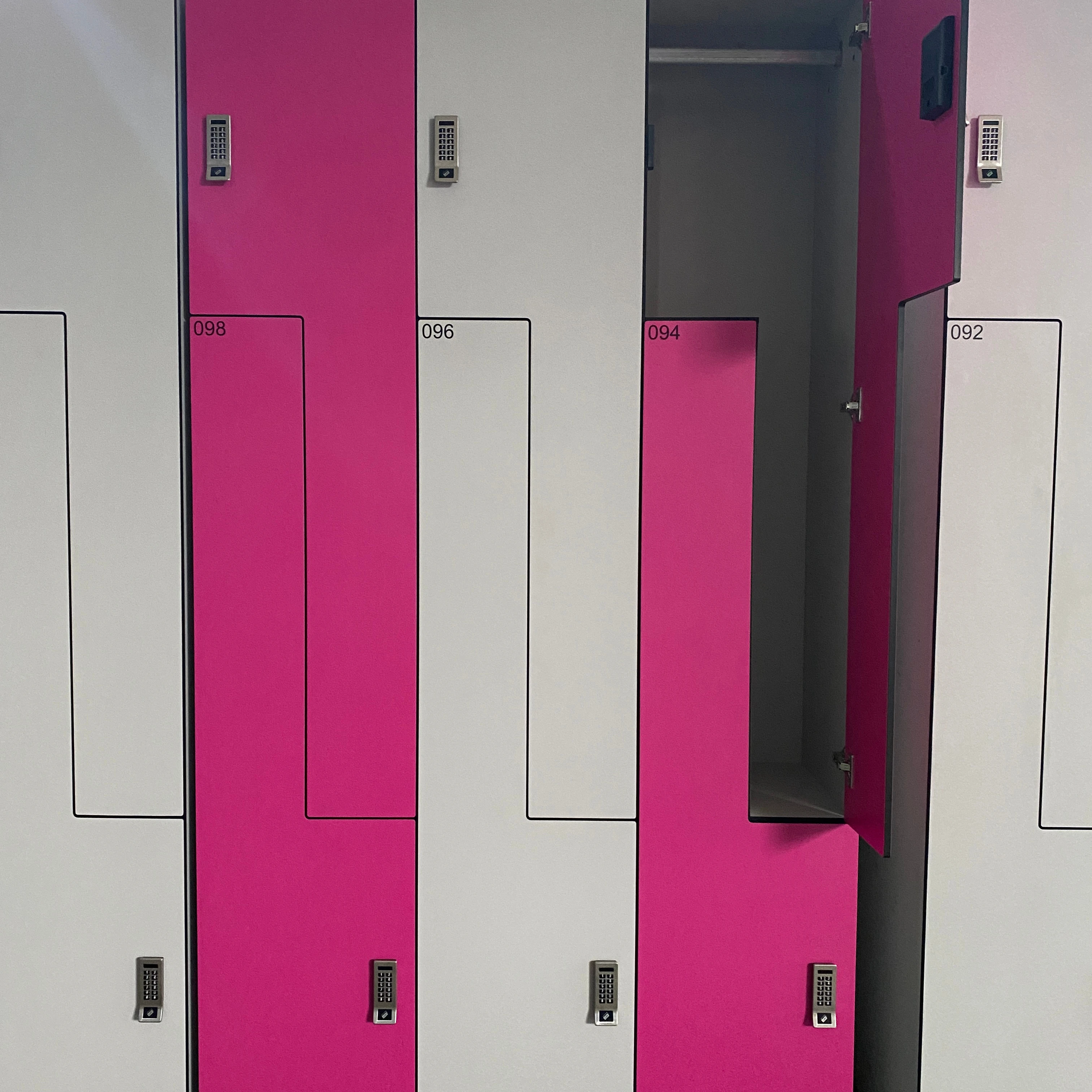 HPL Cabinet Locker simple system fingerprint digital locker