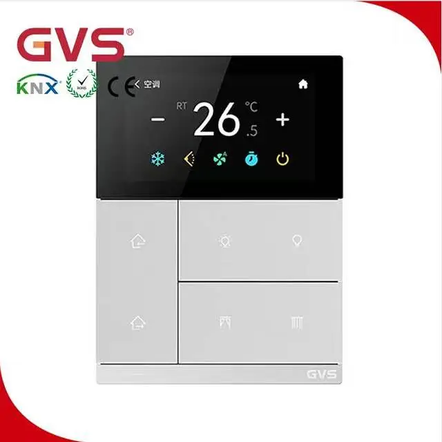 2022 Guangzhou Video Star GVS K-bus EIB KNX  Zigbee Home Automation Gateway Touch Screen Controller Smart Home Automation System