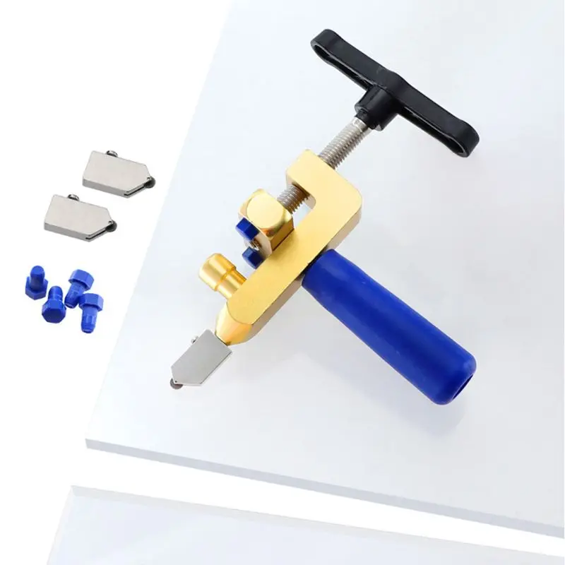 2 in 1 High-Strength Portable Ceramic Tile Glass Cutter Opener Home Glass Cutter Tile Cutter Diamond Cutting Hand Tools