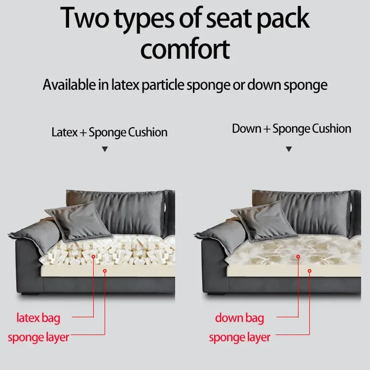 Best new products sofa super large sitting wide living room size combination sofa modern Italian luxury sofa set