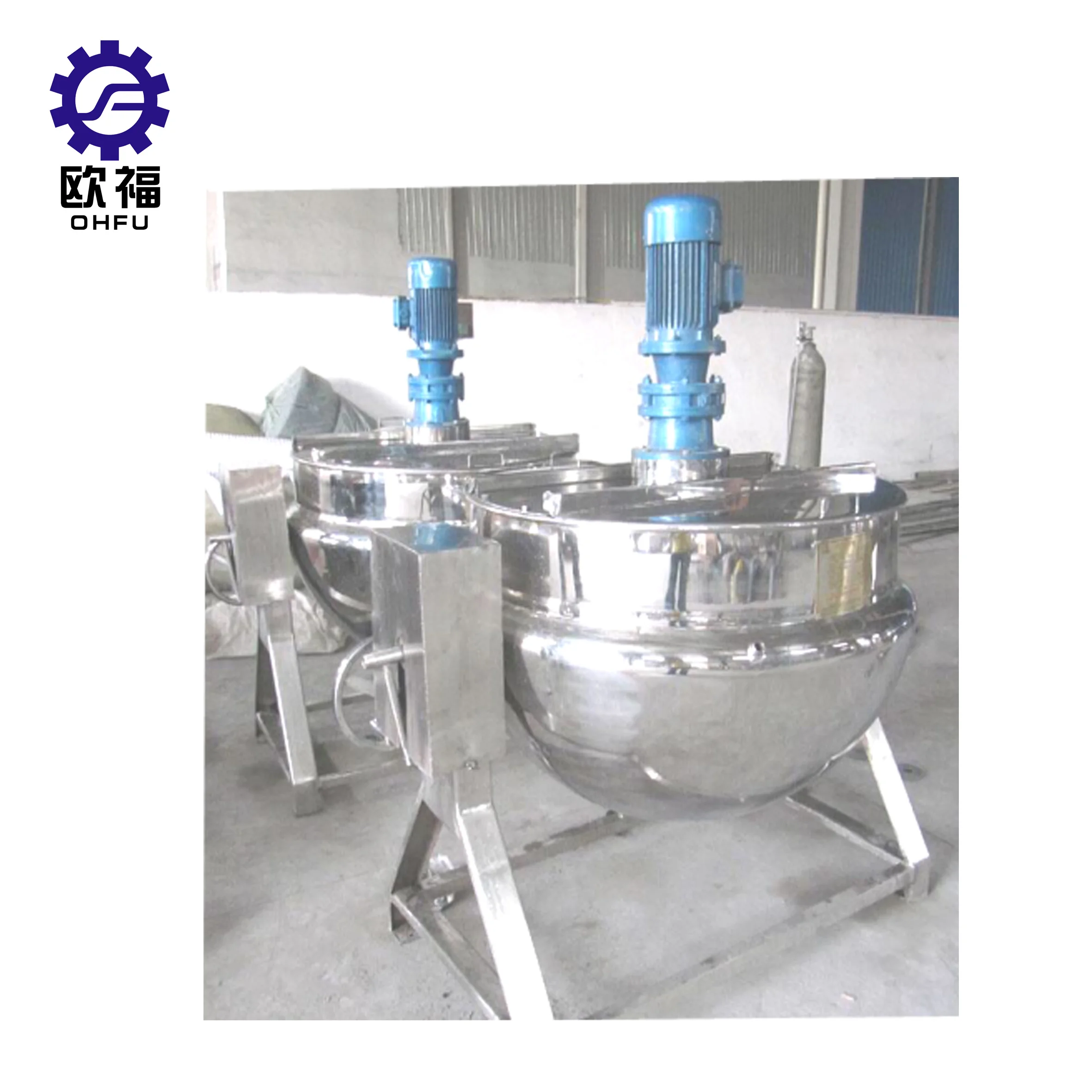 100 Litres Stainless Steel Electrical Steam Jacket Jacketed Cooking Kettle Cooker Pot Boiler