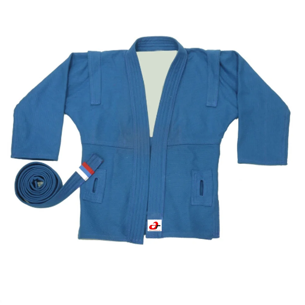 
Russian Sambo gi Chawla Fabric Jacket/Short/Belt Martial arts Uniform 