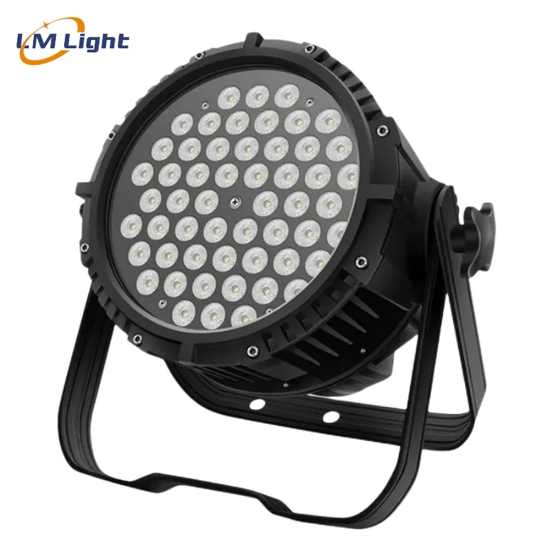 DMX wireless par can stage light mixing efectr rgb 54*3w 3in1 led par can light dj disco party waterproof led par light