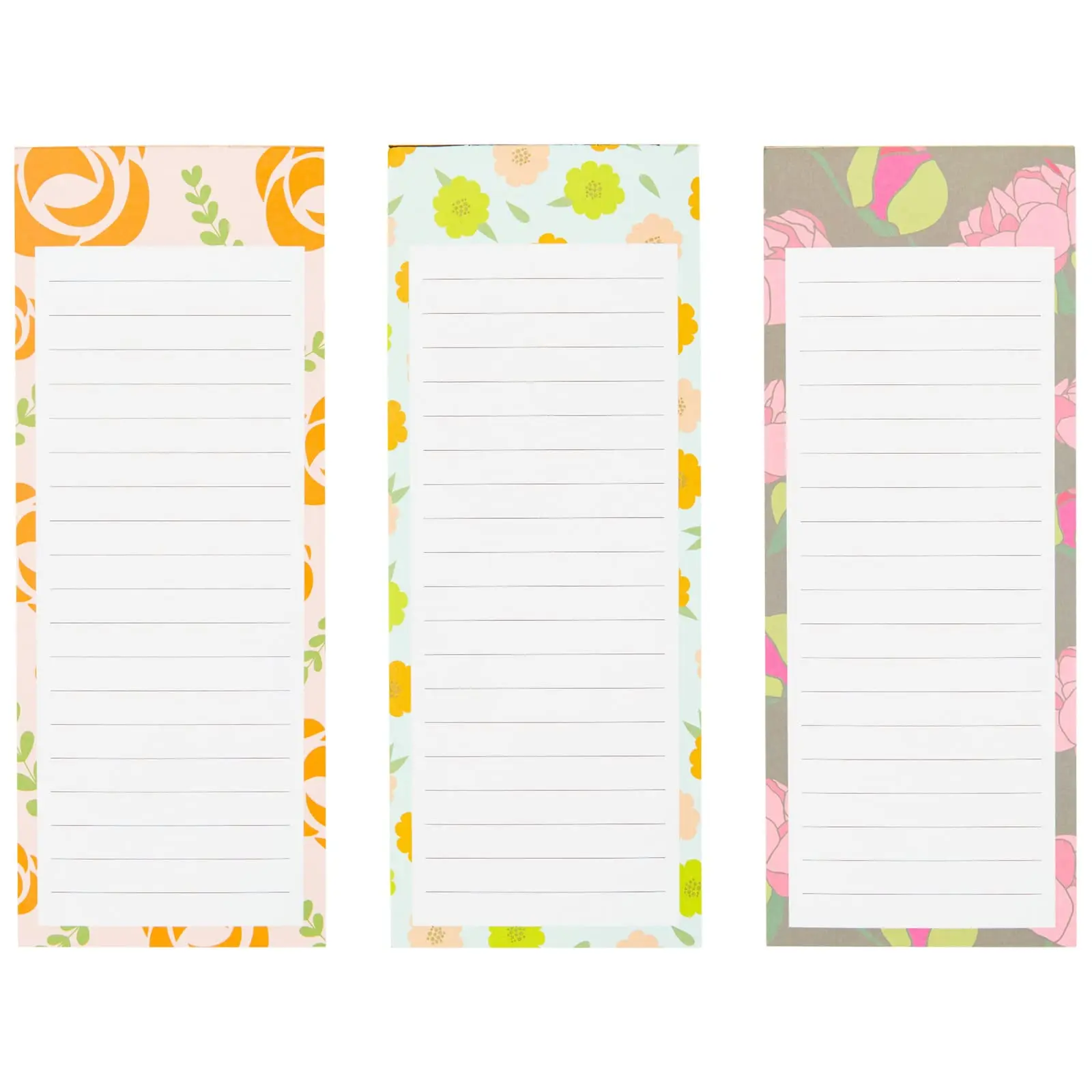 Customized Design Sticky Note Magnetic Memo Notepads for Grocery List, Shopping List, To-Do List