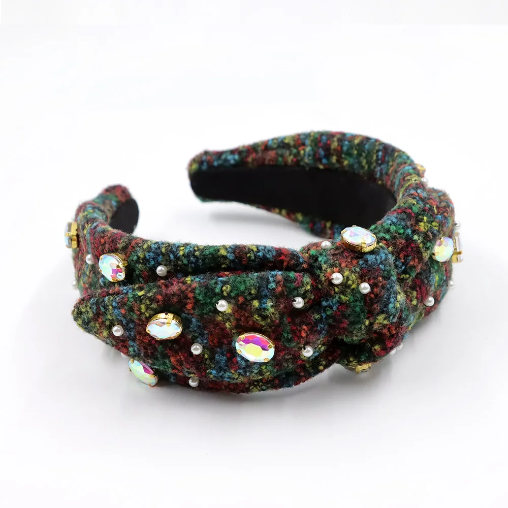 winter season fabric velvet cotton fashion women hairband latest hairband designs