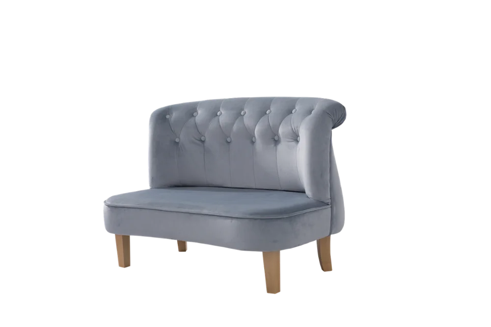 Nisco Living Room Design Velvet Single Seat loveseat Sofa Without Armchair