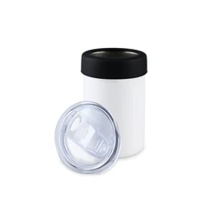 us warehouse free shipping stainless steel double wall blanks small can insulator 12oz skinny can cooler sublimation