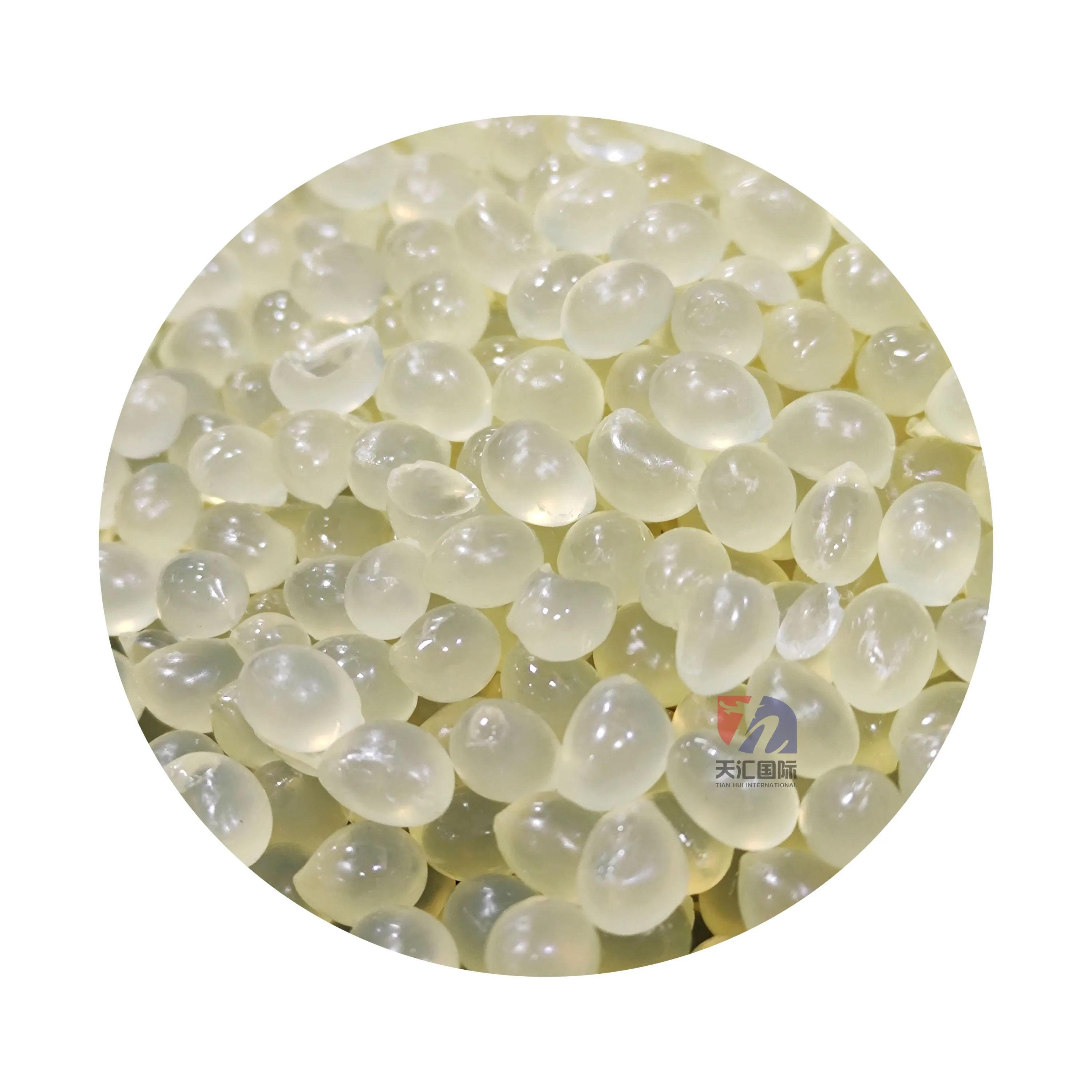 EVA yellow translucent hot melt adhesive for paper packaging sealing high bonding strength non woven product hotmelt glue pellet