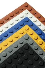 wholesale rubber pvc walkway outdoor indicator tactile paving tiles rubber tactiles