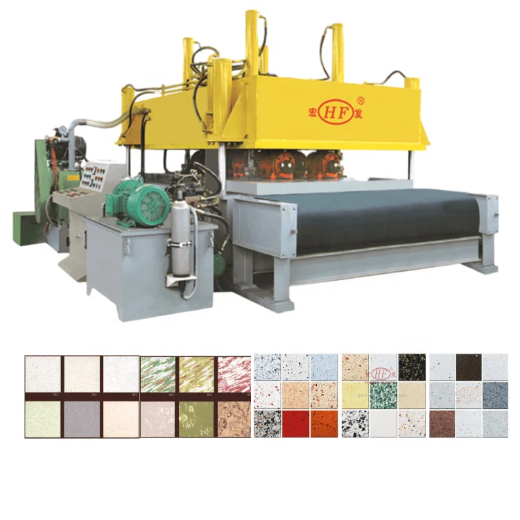 Artificial quartz stone slab making machine marble slabs making machine 275*295mm quartz slab price Terrazzo tile marble design