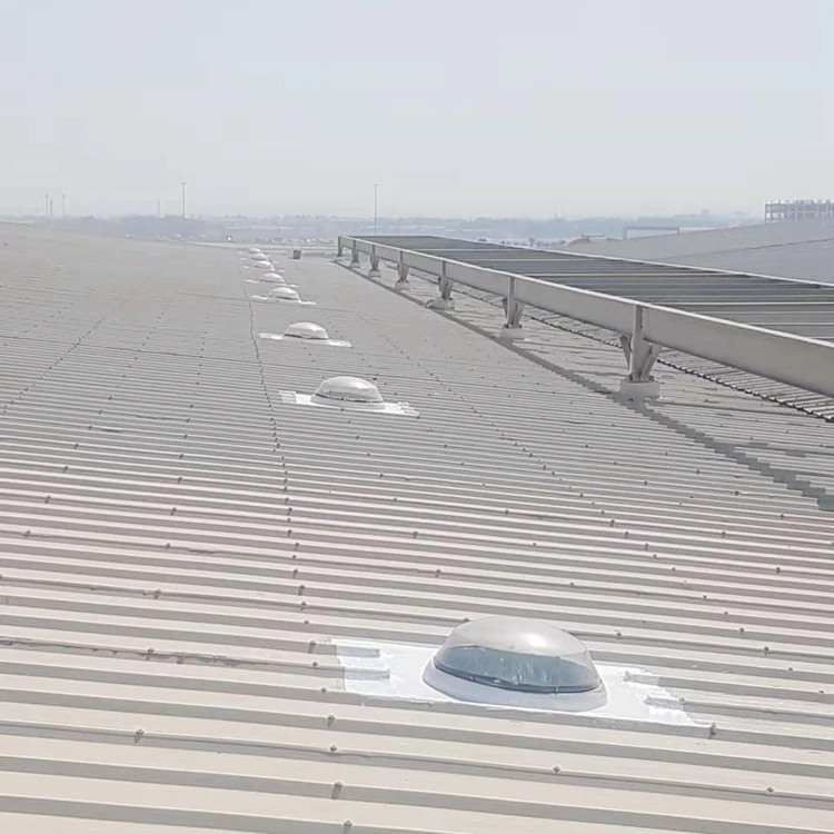 Factory direct Sky round tubular roof skylight for Industry, Factory and Warehouse