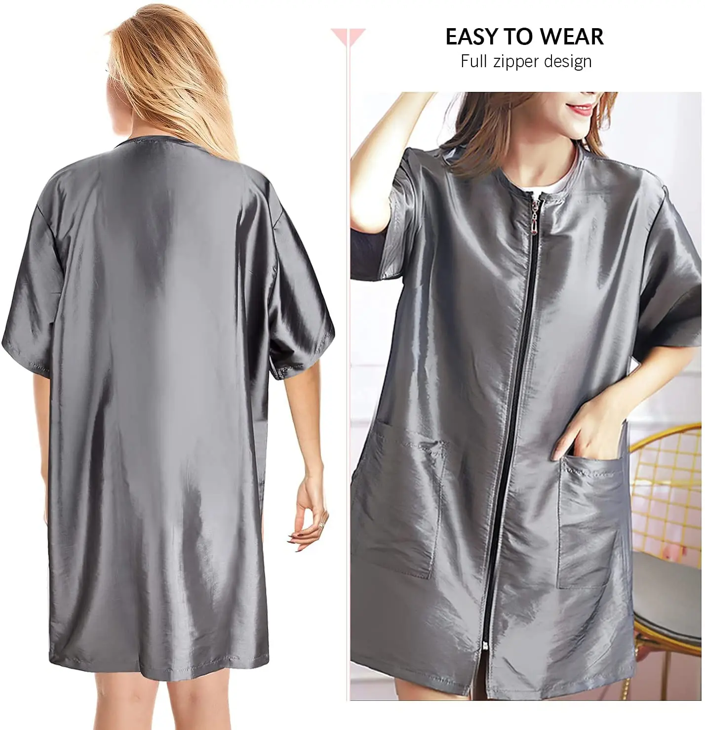 Водонепроницаемый Фартук для парикмахерской с логотипом косметологическая форма стрижки парикмахерские куртки оптовая продажа на заказ