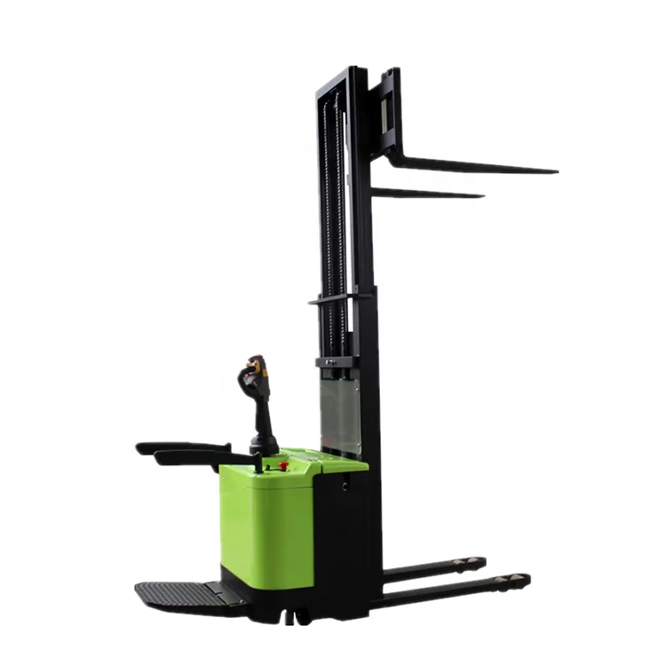 
 Walkie type full electric stacker forklift 1t 1.5t for warehouse and container  