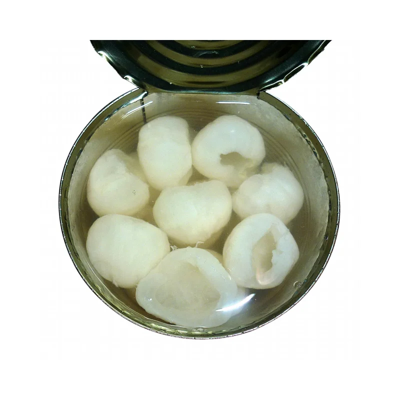 Fresh Taste Natural Product canned longan whole fruit syrup pulp longan can