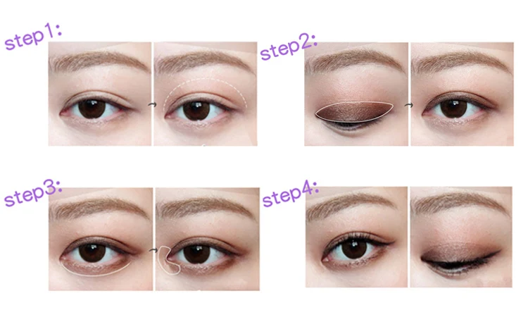 High-end customized pigment eye shadow palette dazzling makeup glitter eye shadow  palette