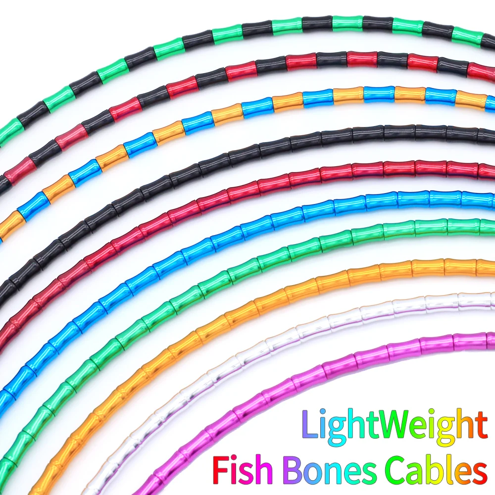 Bike brake cable set derailleur shift housing aluminum alloy links MTB road bike parts brake hose shifting wires line