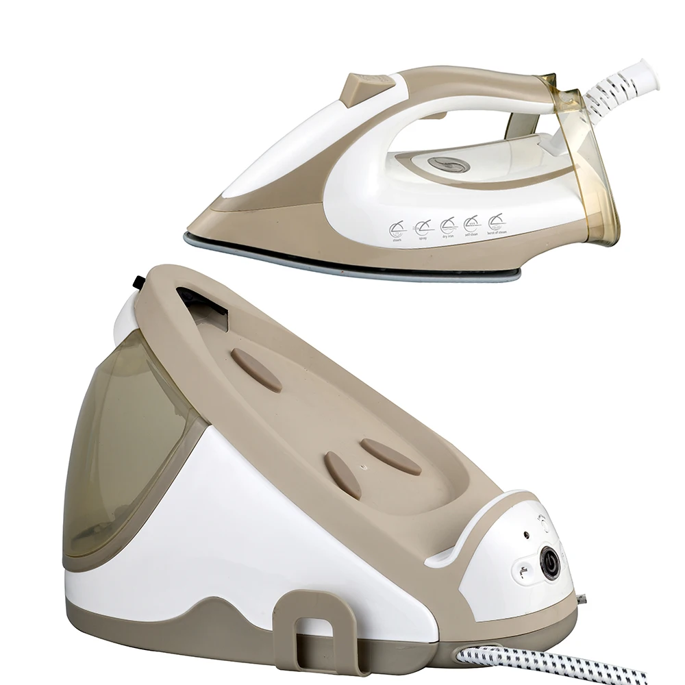 Industrial Steam Iron Clothes Ceramic Soleplate Vertical Steamer Steam Iron With Boiler Steam Ironing Machine Electric Irons