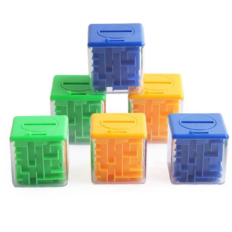 3D Maze Magic Cube Puzzle Speed Game Labyrinth Ball Toys Games Educational Kids Toys