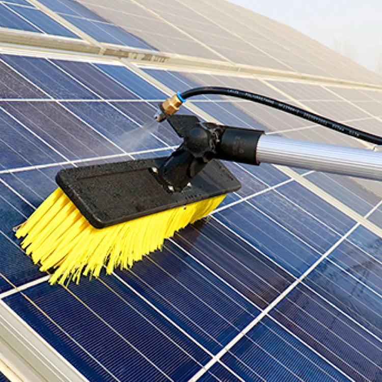 Limpieza Solar Panel Cleaning Brush Equipment System Solar Panel Photovoltaic Cleaning Kit Limpiador Paneles Solares
