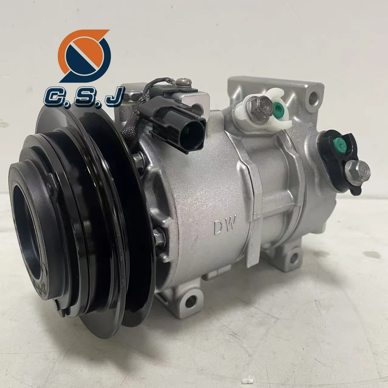 Компрессор кондиционера 1A2A1-13100 9J246-0158 1A2A113100 9J2460158 для экскаватора Sany SY35U SY55U SY35 DV9