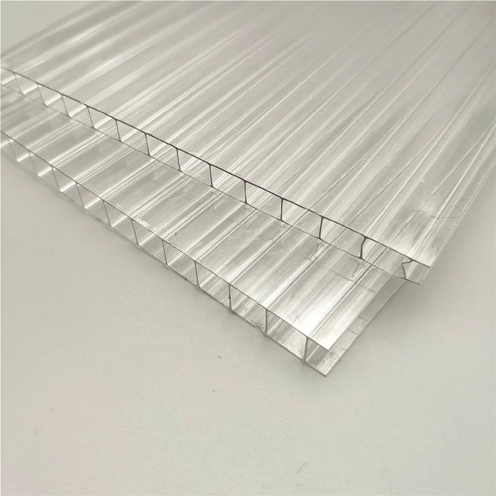 Alands 8mm 10mm Bronze and Brown Twin wall PC polycarbonate sheet Sunshine Board